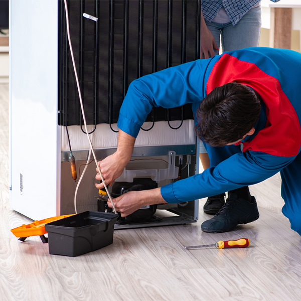 how much do you charge for refrigerator repair services in Honey Brook PA